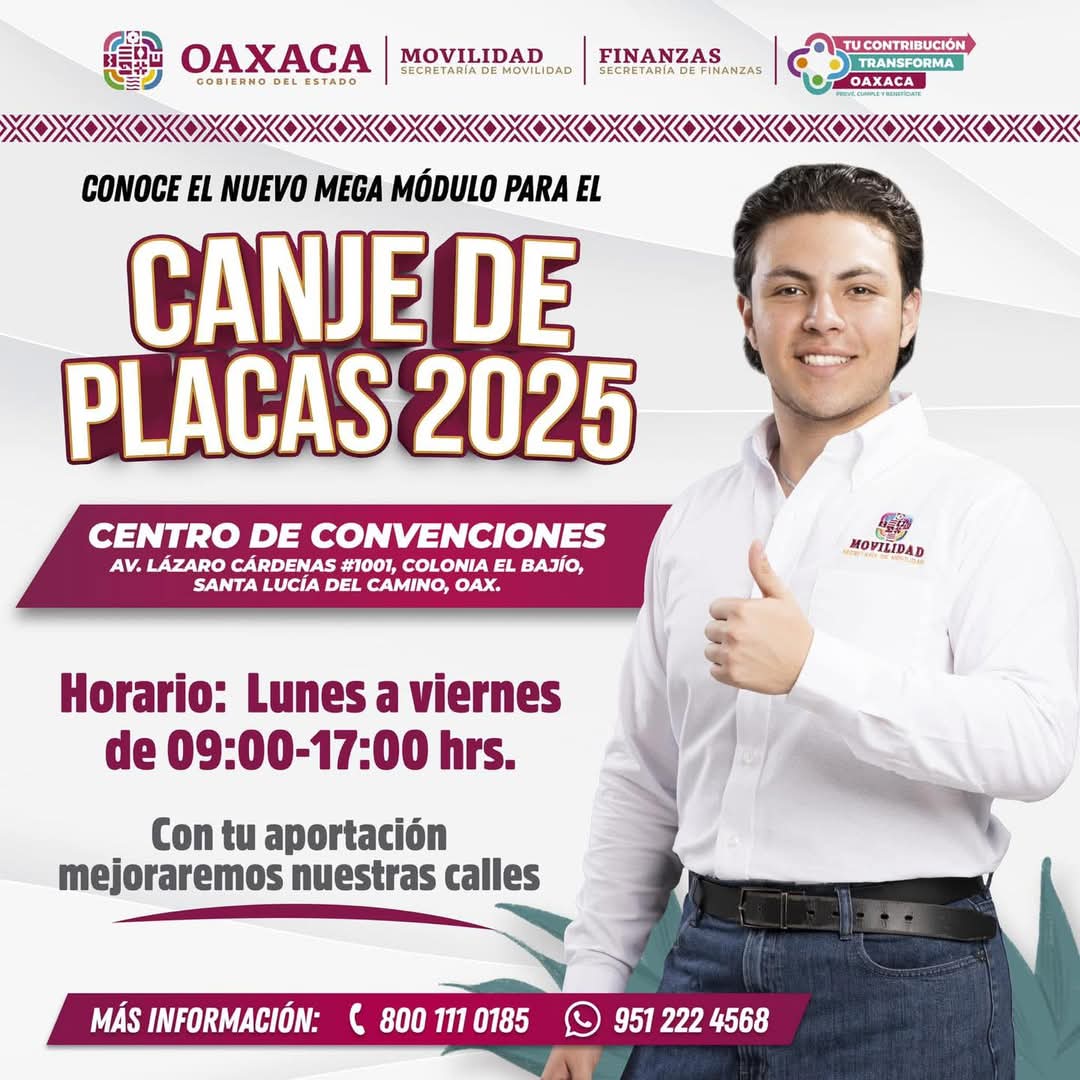Aumentan trámites de Canje de Placas 2025, debido a servicio ágil Aumentan trámites de Canje de Placas 2025, debido a servicio ágil