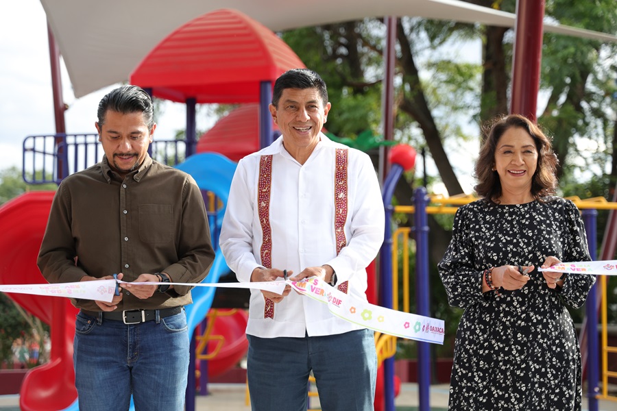 Gobierno del Estado rescata y moderniza 9 parques para el disfrute de las familias oaxaqueñas Gobierno del Estado rescata y moderniza 9 parques para el disfrute de las familias oaxaqueñas
