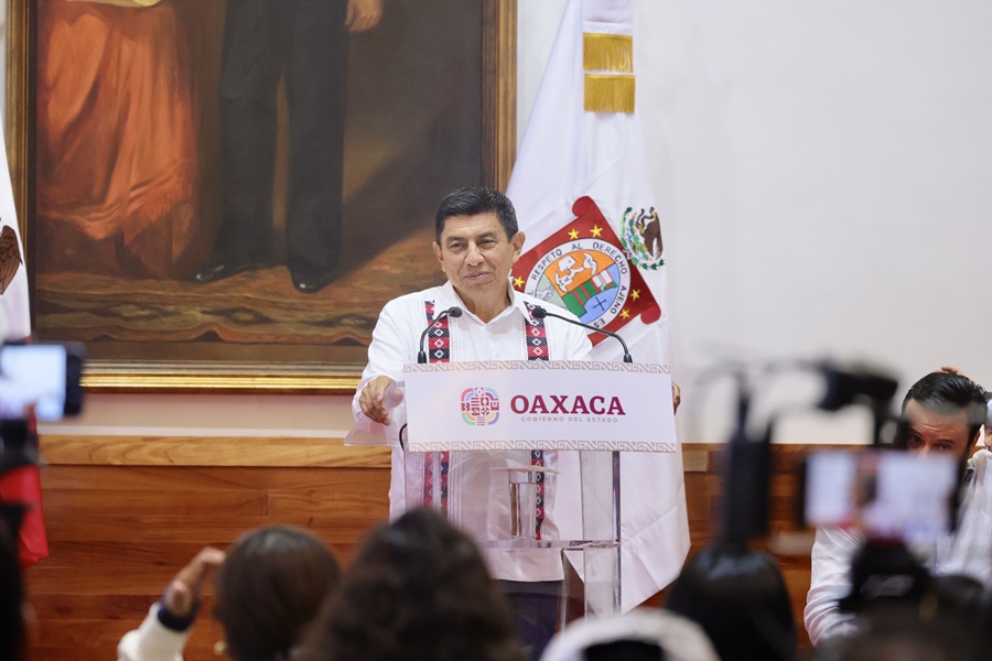 Refrenda Salomón Jara respaldo a Presidenta Claudia Sheinbaum ante política arancelaria de Estados Unidos