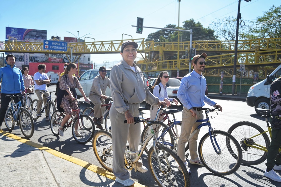 Activa Semovi movilidad peatonal y ciclista con taller “Active training Oaxaca”