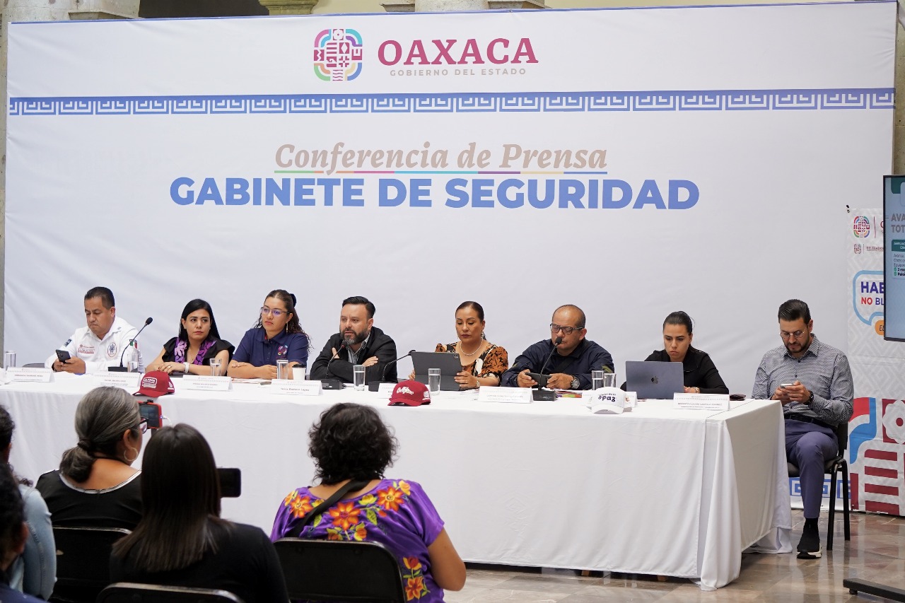 Trabaja SSPC para garantizar un Oaxaca con paz y gobernabilidad