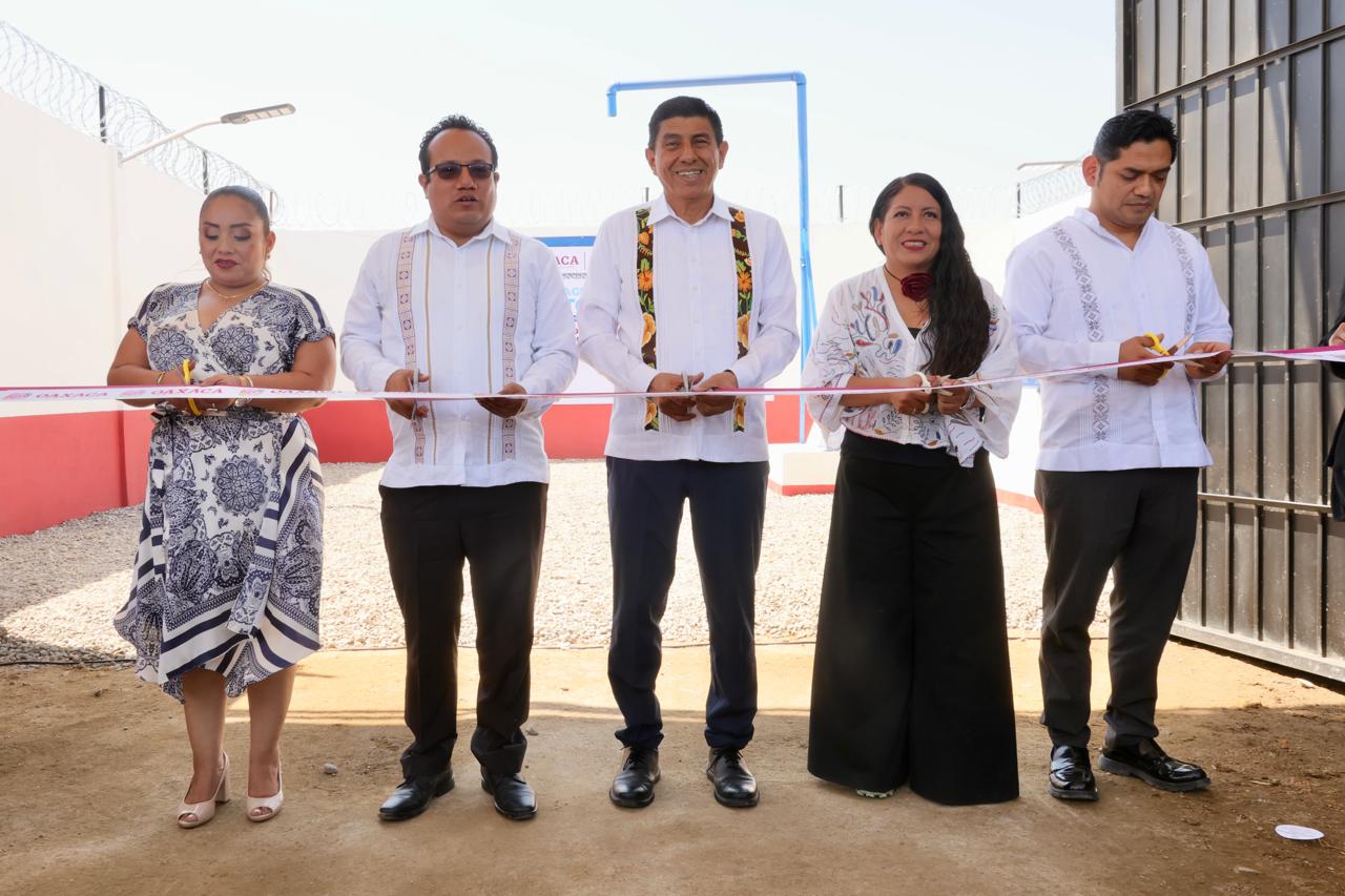 Con inversión superior a 5 mdp inaugura Salomón Jara pozo profundo Juquilita 2 en Xoxocotlán Con inversión superior a 5 mdp inaugura Salomón Jara pozo profundo Juquilita 2 en Xoxocotlán