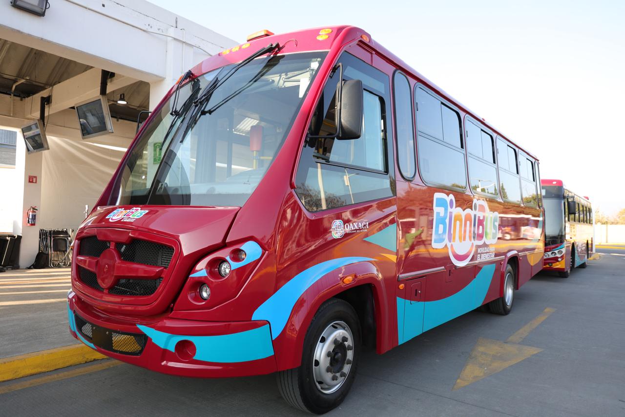 CAMBIA EN OAXACA NOMBRE A CITY BUS, AHORA SE LLAMARÁ “BINNIBUS “Y SE PONEN EN OPERACIÓN DOS NUEVAS RUTAS.