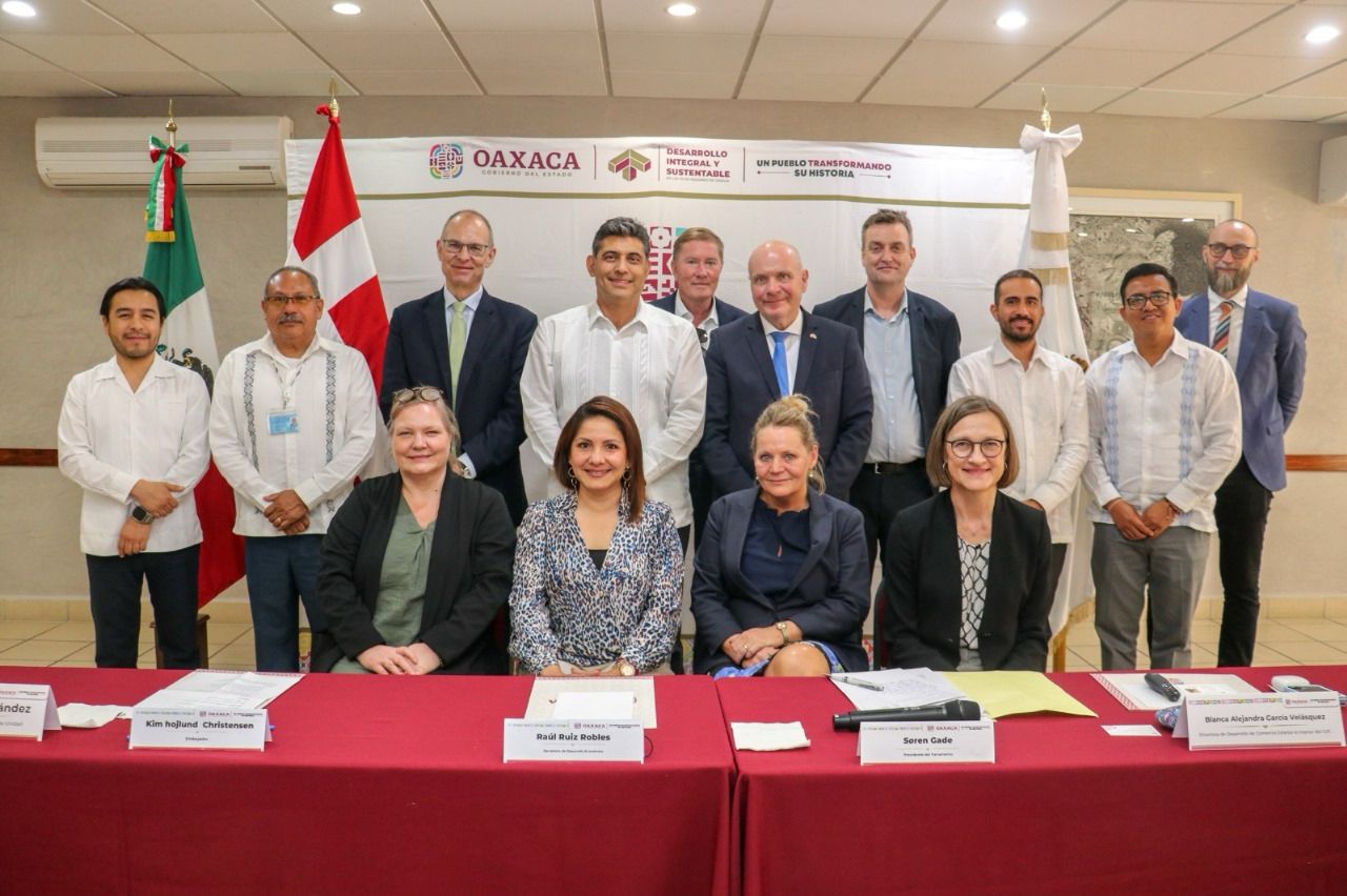 Fortalece Sedeco cooperación con Dinamarca para diversificación de mercados de productos oaxaqueños Fortalece Sedeco cooperación con Dinamarca para diversificación de mercados de productos oaxaqueños