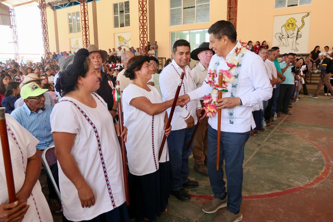 Con obras de infraestructura Gobierno de Oaxaca transforma la realidad de Santiago Zacatepec Con obras de infraestructura Gobierno de Oaxaca transforma la realidad de Santiago Zacatepec
