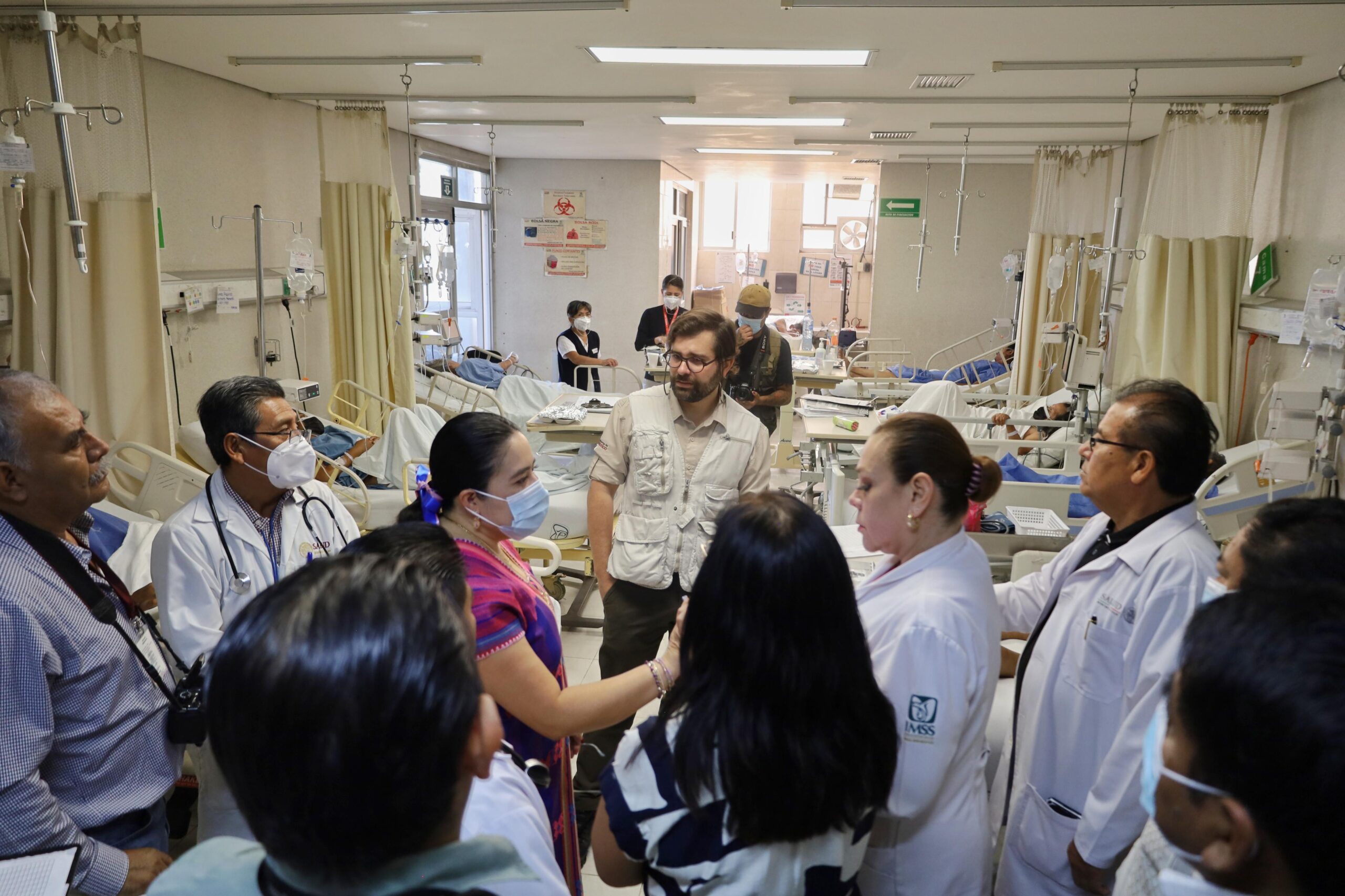 IMSS-Bienestar sella compromiso para mejorar atención médica del Hospital Aurelio Valdivieso IMSS-Bienestar sella compromiso para mejorar atención médica del Hospital Aurelio Valdivieso