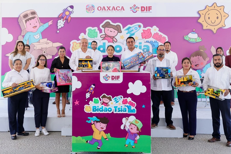 Inicia DIF Oaxaca con la campaña “Bidao Tsia, un juguete, una ilusión” 2025 Inicia DIF Oaxaca con la campaña “Bidao Tsia, un juguete, una ilusión” 2025