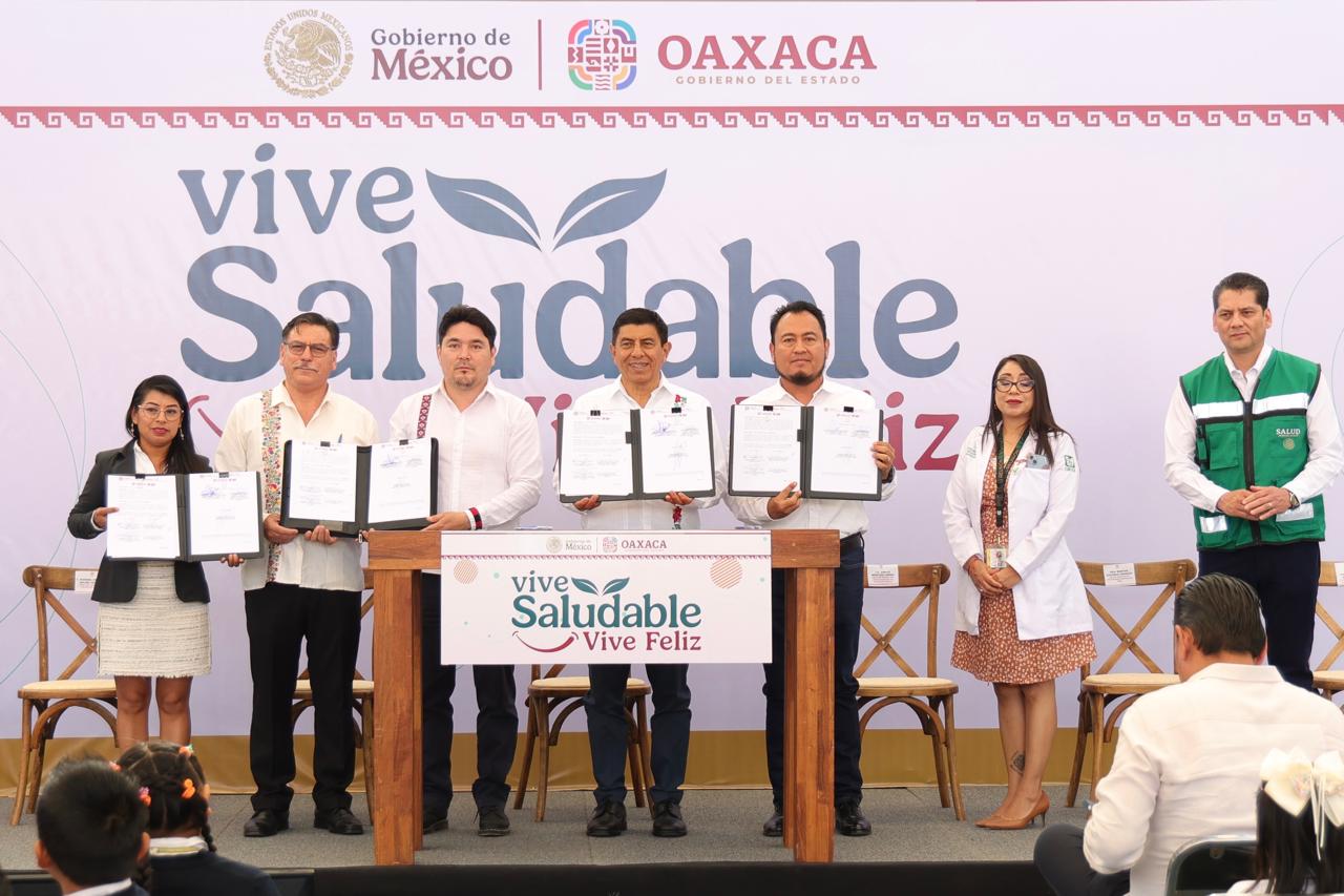 Oaxaca se suma a la estrategia “Vive saludable, vive feliz”