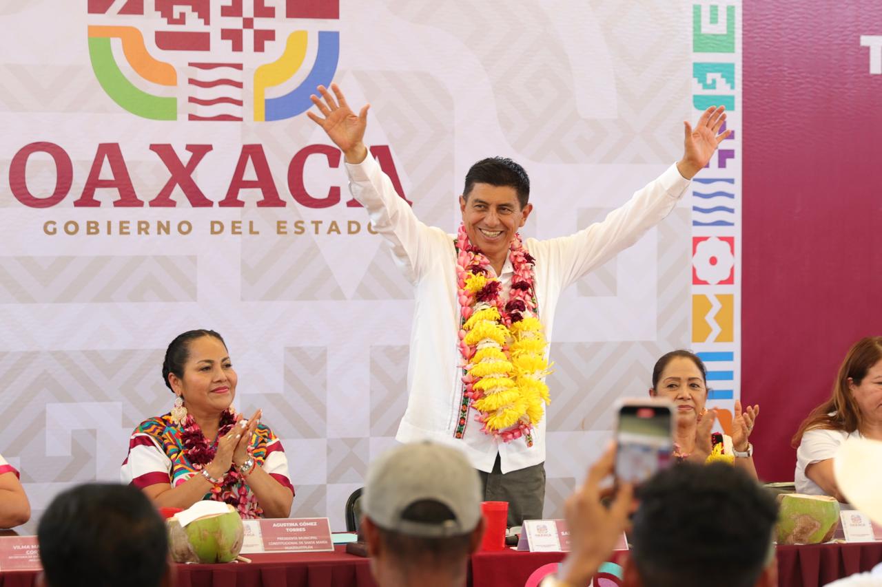 Respalda Primavera Oaxaqueña con más de 17 mdp la agricultura y ganadería de Santa María Huazolotitlán Respalda Primavera Oaxaqueña con más de 17 mdp la agricultura y ganadería de Santa María Huazolotitlán