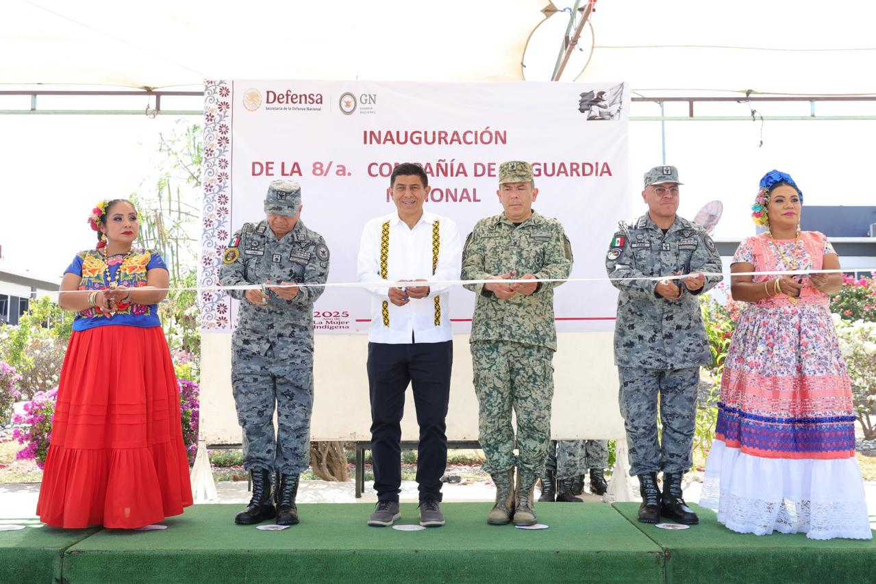 Impulsa Gobernador de Oaxaca seguridad y prosperidad del Istmo, con inauguración del cuartel de la Guardia Nacional Impulsa Gobernador de Oaxaca seguridad y prosperidad del Istmo, con inauguración del cuartel de la Guardia Nacional
