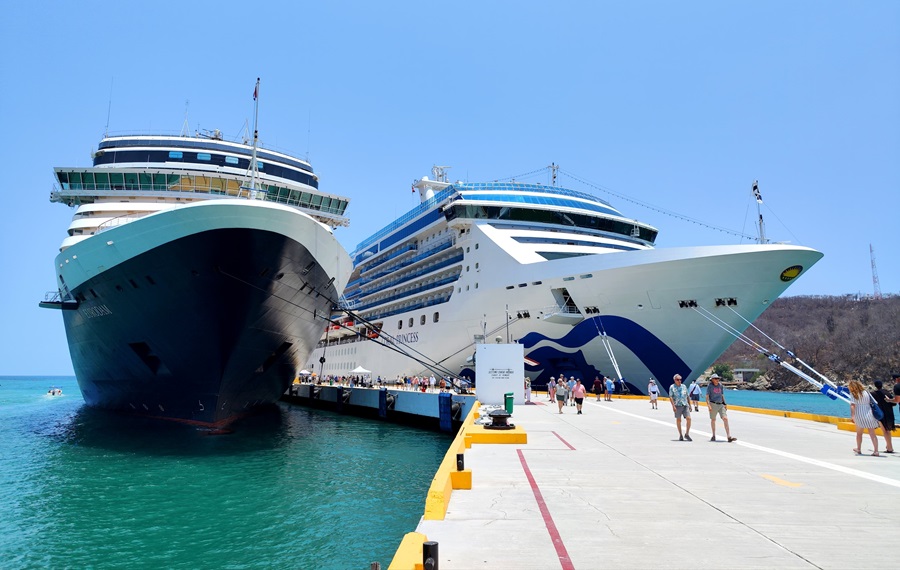 Afianza Bahías de Huatulco preferencia en sector de turismo de cruceros Afianza Bahías de Huatulco preferencia en sector de turismo de cruceros