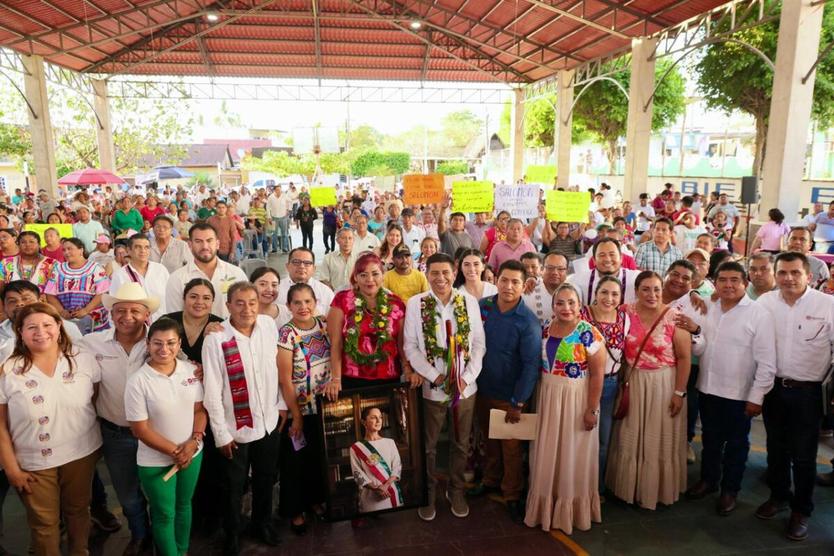 Anuncia Gobernador de Oaxaca Salomón Jara construcción de puente en Chiltepec, que beneficia a Cuenca del Papaloapan