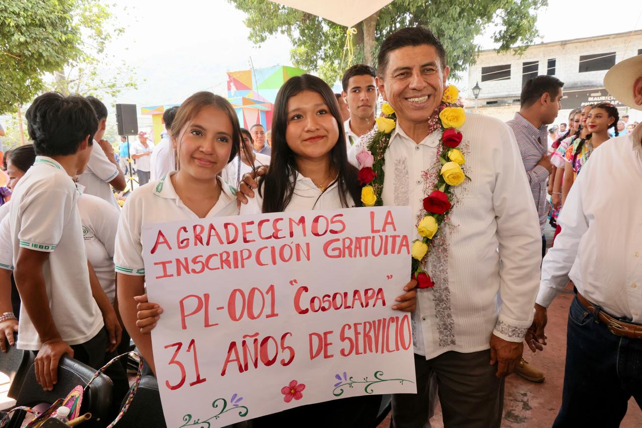 Apoya Primavera Oaxaqueña con obras y acciones por 30 mdp al progreso de Cosolapa Apoya Primavera Oaxaqueña con obras y acciones por 30 mdp al progreso de Cosolapa