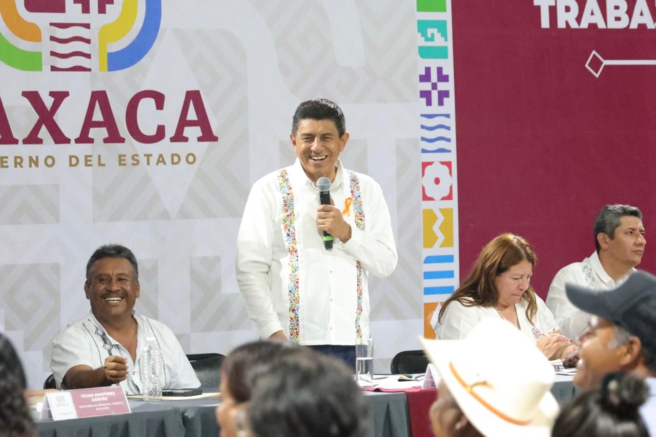 Con mejores servicios públicos, Gobernador de Oaxaca promueve el bienestar de Fresnillo de Trujano