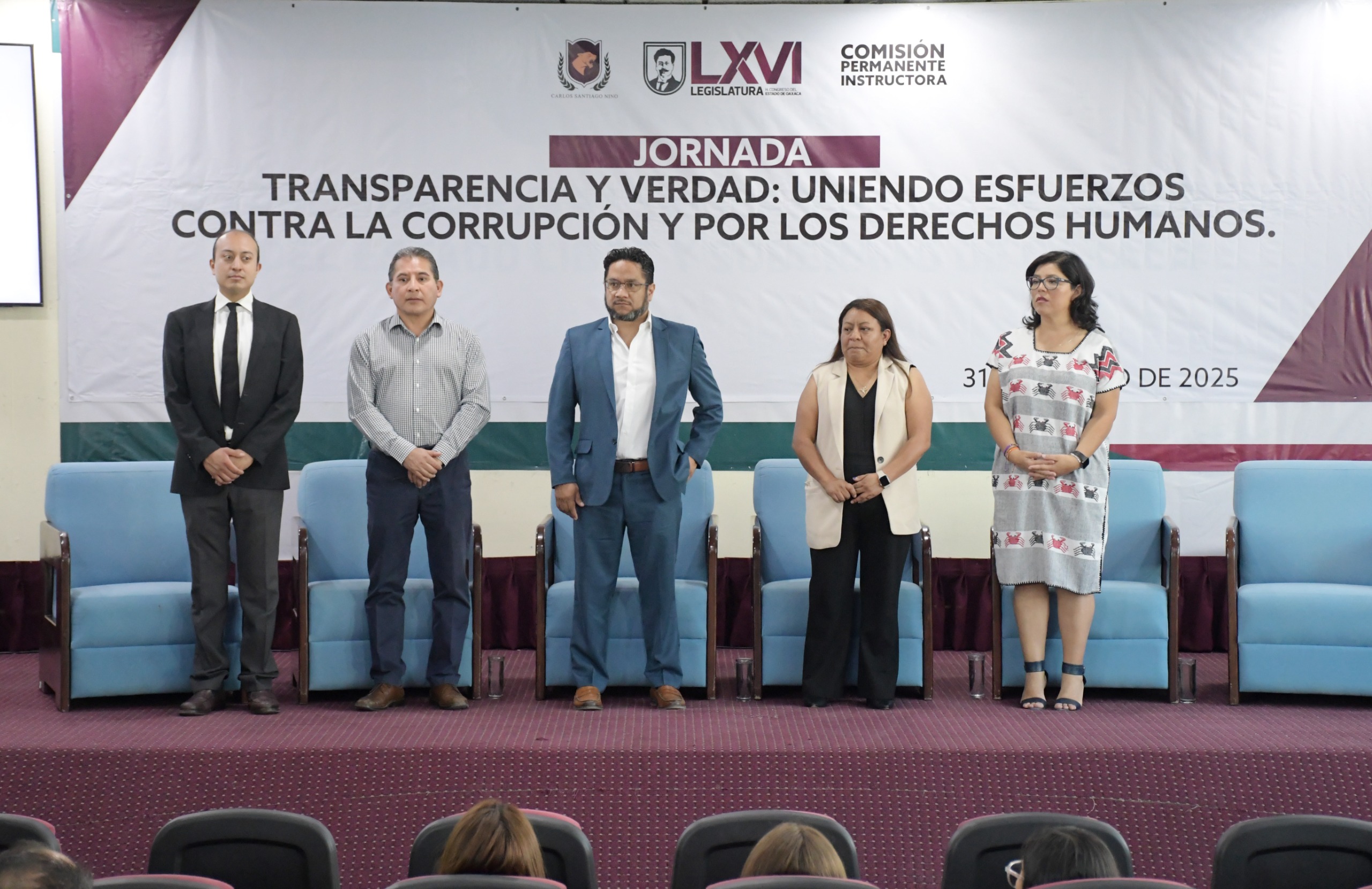 Congreso del Estado lleva a cabo jornada “Transparencia y verdad: uniendo esfuerzos contra la corrupción y los derechos humanos”