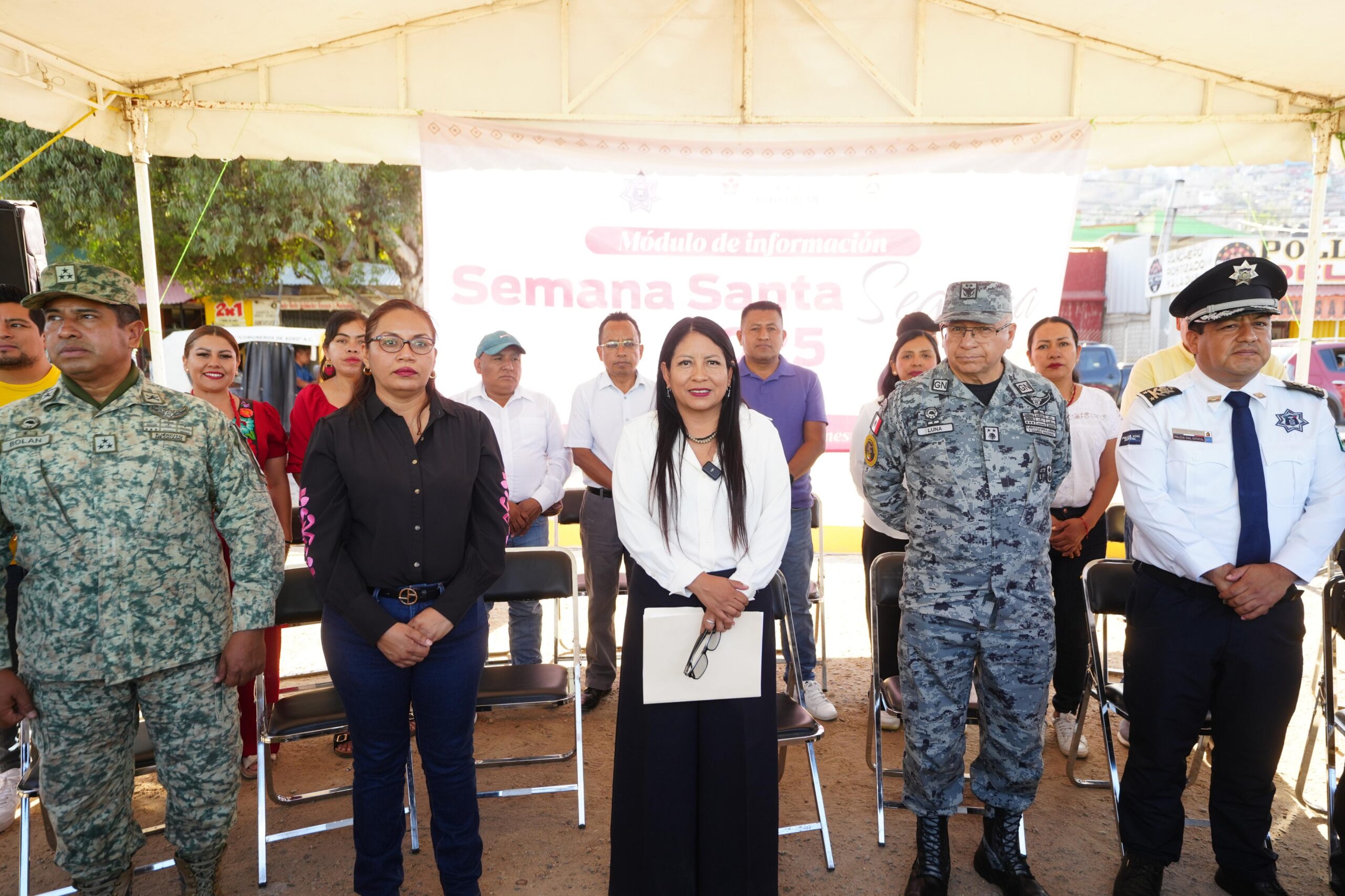 Arranca operativo Semana Santa Segura 2025 en Xoxocotlán