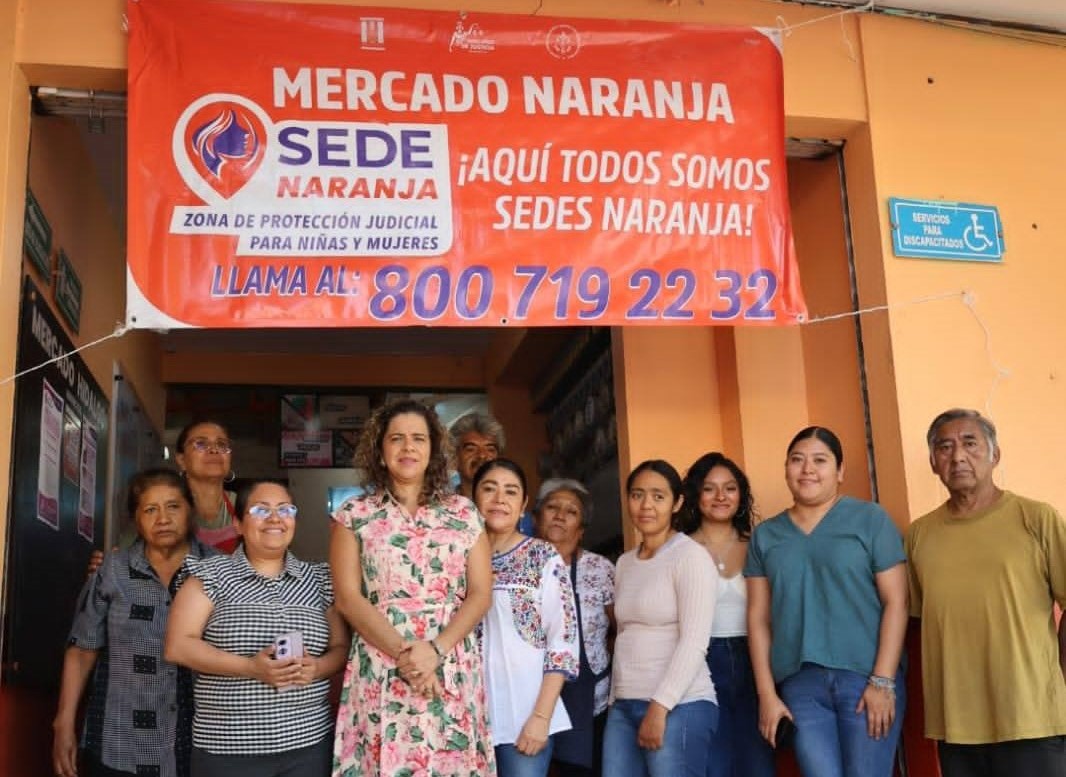 Poder Judicial alianzas para la protección de mujeres y niñas con el primer “Mercado Naranja” Poder Judicial alianzas para la protección de mujeres y niñas con el primer “Mercado Naranja”