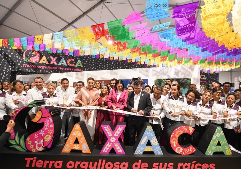 Deslumbra Oaxaca en inauguración del Tianguis Turístico 2025, que estrena modalidad binacional Deslumbra Oaxaca en inauguración del Tianguis Turístico 2025, que estrena modalidad binacional