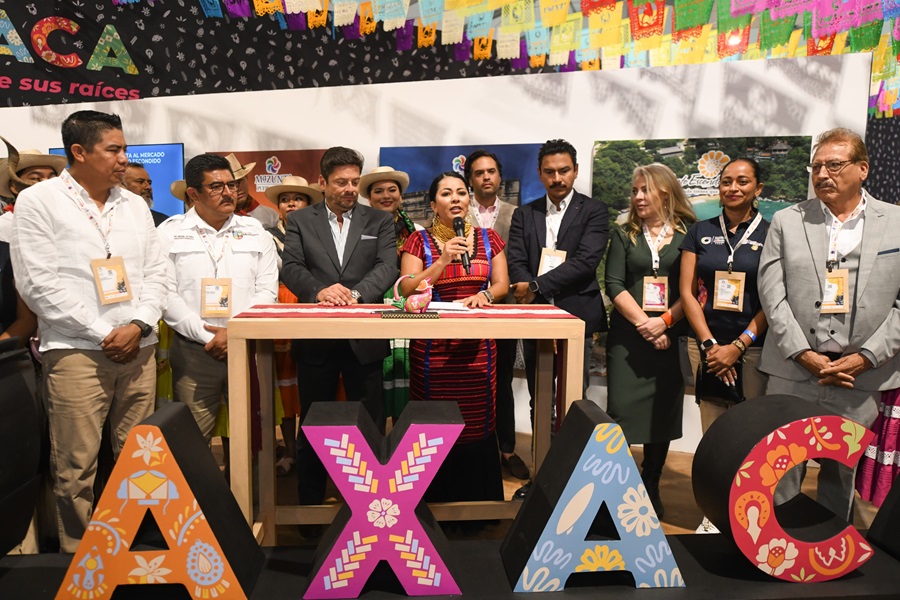 Anuncia Gobierno de Oaxaca la ruta Dallas – Puerto Escondido en el Tianguis Turístico 2025 Anuncia Gobierno de Oaxaca la ruta Dallas – Puerto Escondido en el Tianguis Turístico 2025