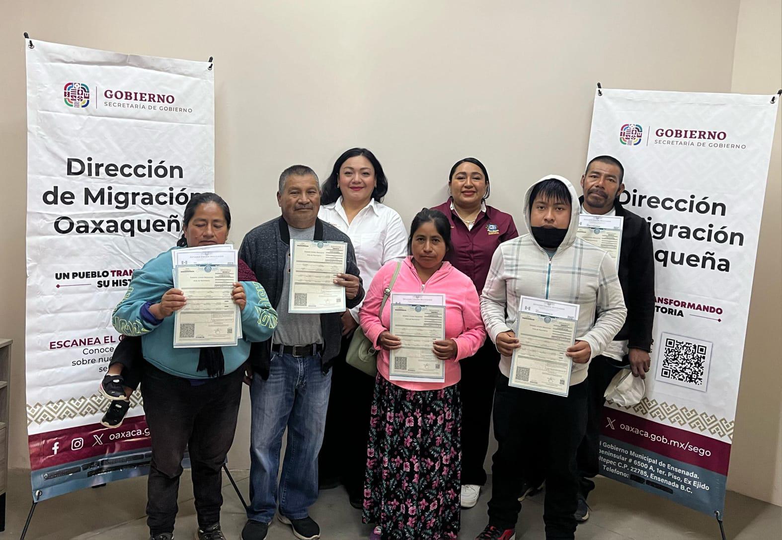 Continúa apoyo a trámites de doble nacionalidad para oaxaqueños radicados en Estados Unidos: Sego Continúa apoyo a trámites de doble nacionalidad para oaxaqueños radicados en Estados Unidos: Sego