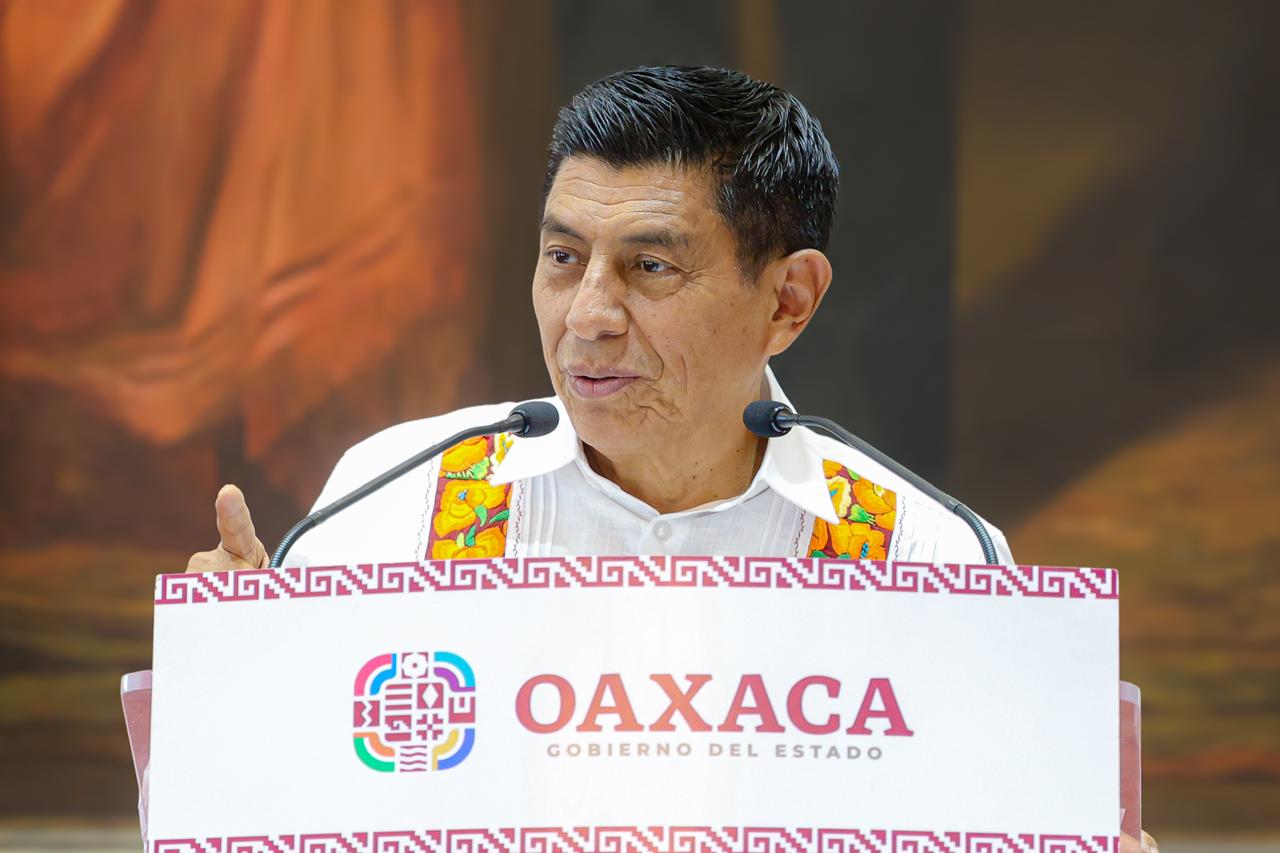 Exhorta Gobernador de Oaxaca a investigar y sancionar campaña contra elecciones del Poder Judicial