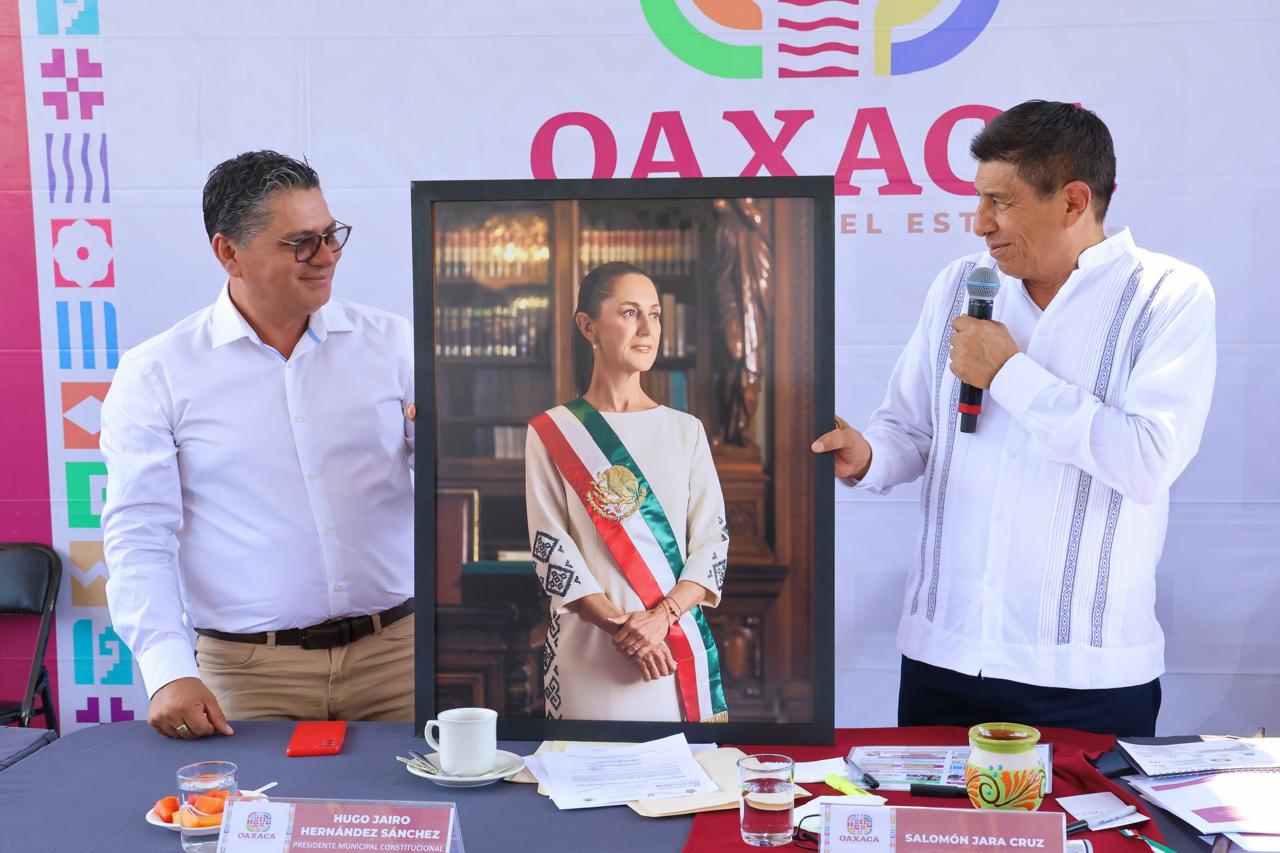 Procura Salomón Jara desarrollo de Mariscala de Juárez con obra de agua potable Procura Salomón Jara desarrollo de Mariscala de Juárez con obra de agua potable