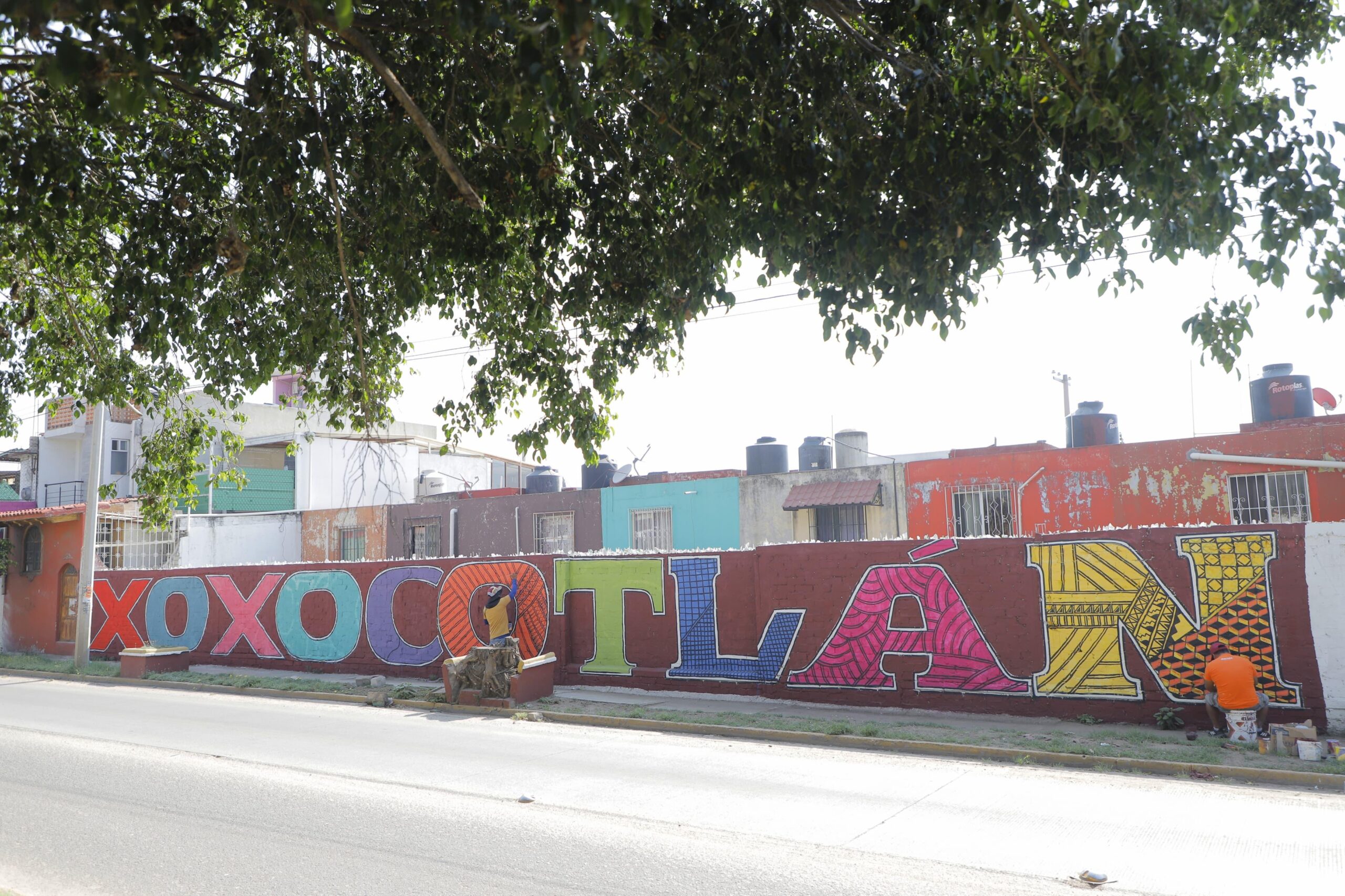 Mural con identidad: embellecen Boulevard Nuu nita nuu yoo en Xoxocotlán Mural con identidad: embellecen Boulevard Nuu nita nuu yoo en Xoxocotlán