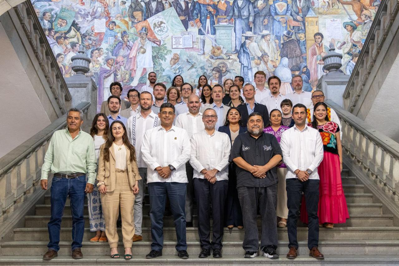 Reafirma Oaxaca su vocación como actor internacional proactivo con visita oficial de la Unión Europea Reafirma Oaxaca su vocación como actor internacional proactivo con visita oficial de la Unión Europea