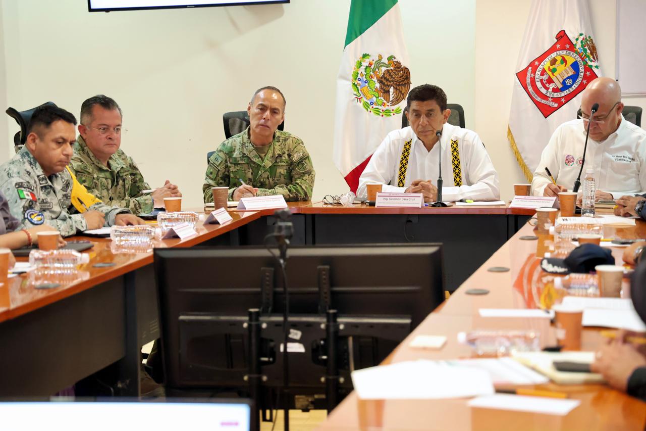 Registro Primer Simulacro Nacional 2025 en Oaxaca participación de 1 millón de personas