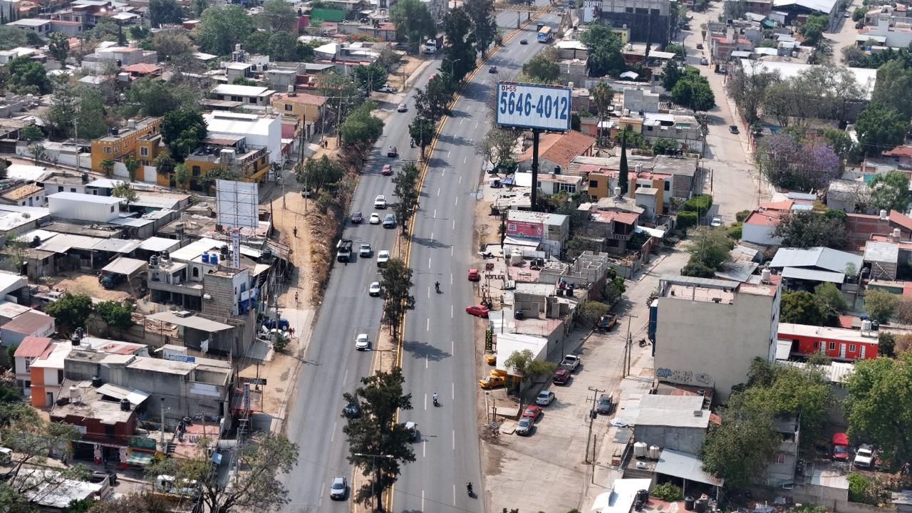Rehabilitación SIC carretera de Viguera a Brenamiel, que embellece entrada a la capital del estado