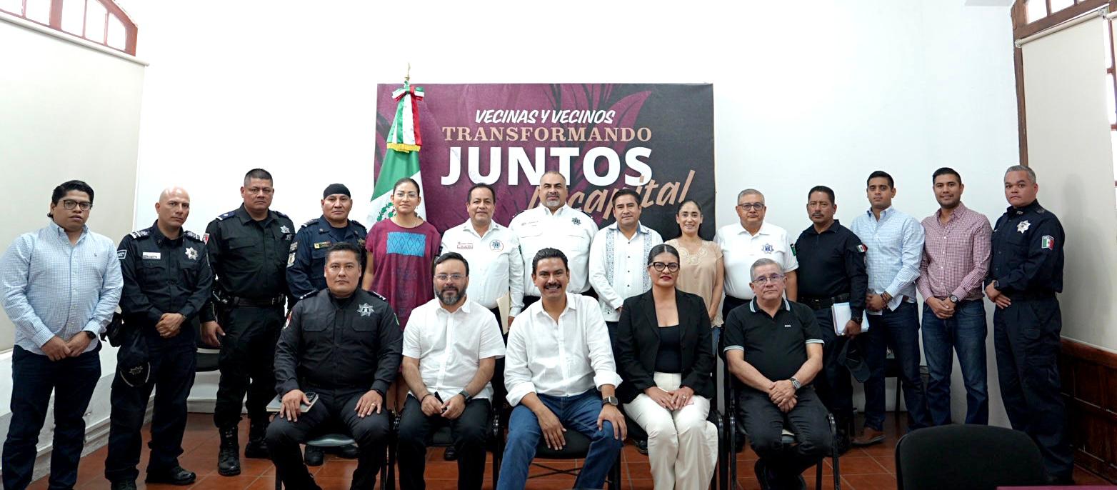 Fortalecen Gobierno del Estado, FGEO y Ayuntamiento de Oaxaca estrategia de seguridad en la capital Fortalecen Gobierno del Estado, FGEO y Ayuntamiento de Oaxaca estrategia de seguridad en la capital