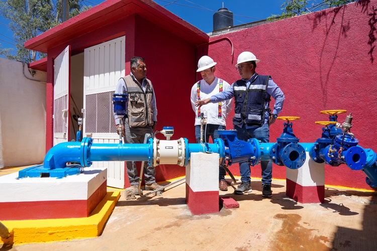 Asegura Soapa distribución del suministro de agua a la capital oaxaqueña