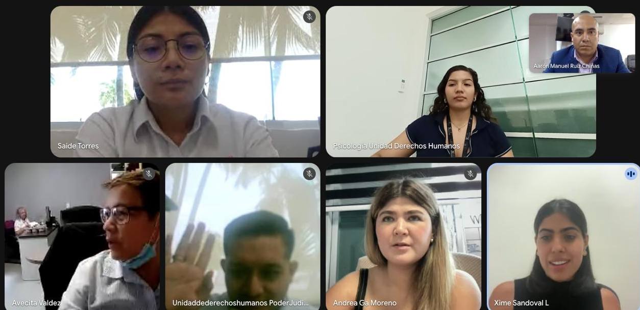 Personal judicial conoce aplicación AURA para fortalecer la protección de mujeres en situación de violencia Personal judicial conoce aplicación AURA para fortalecer la protección de mujeres en situación de violencia