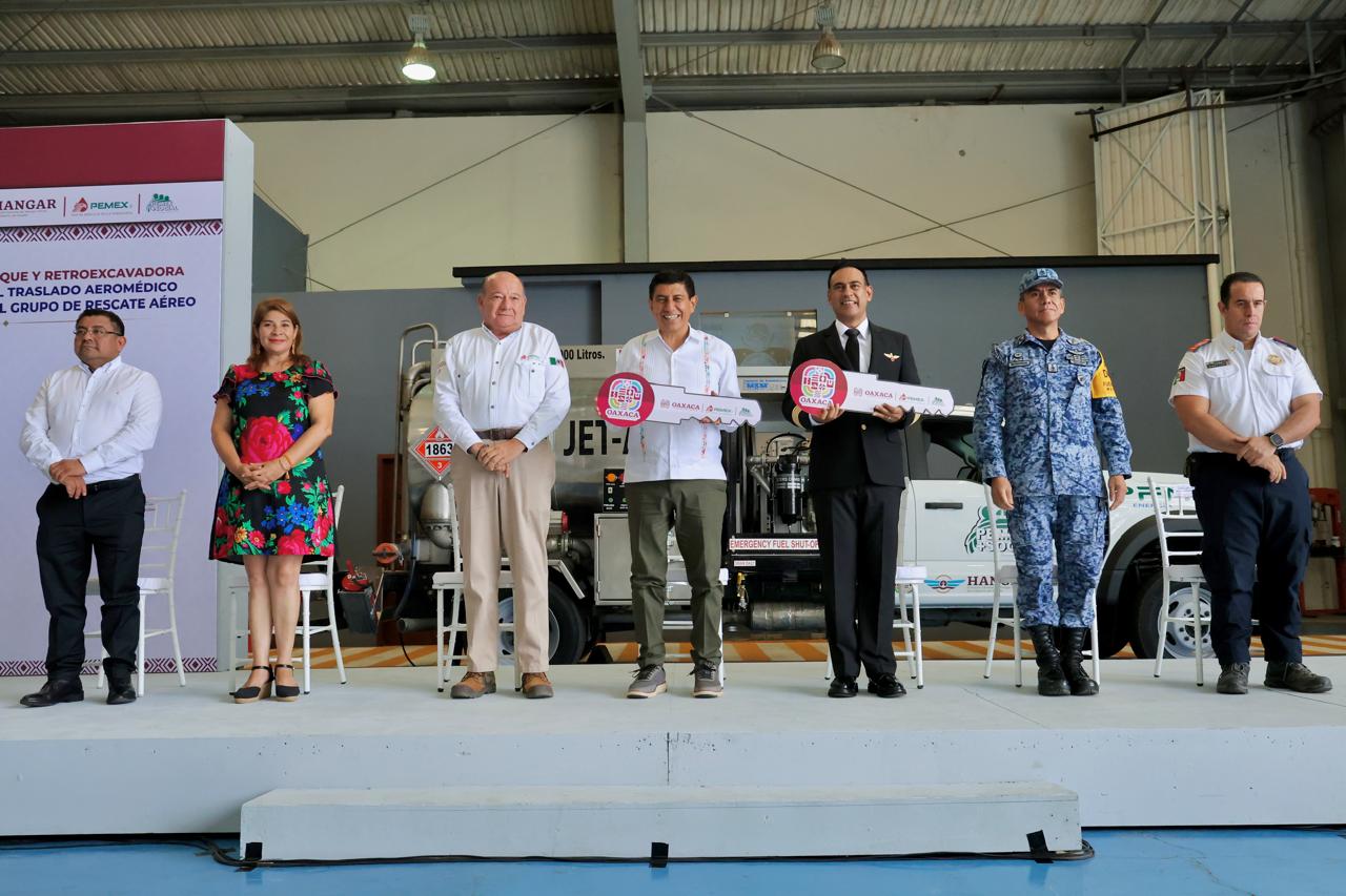 Alcanza Gobierno de Oaxaca 300 traslados aeromédicos del grupo de rescate del Hangar Oficial Alcanza Gobierno de Oaxaca 300 traslados aeromédicos del grupo de rescate del Hangar Oficial