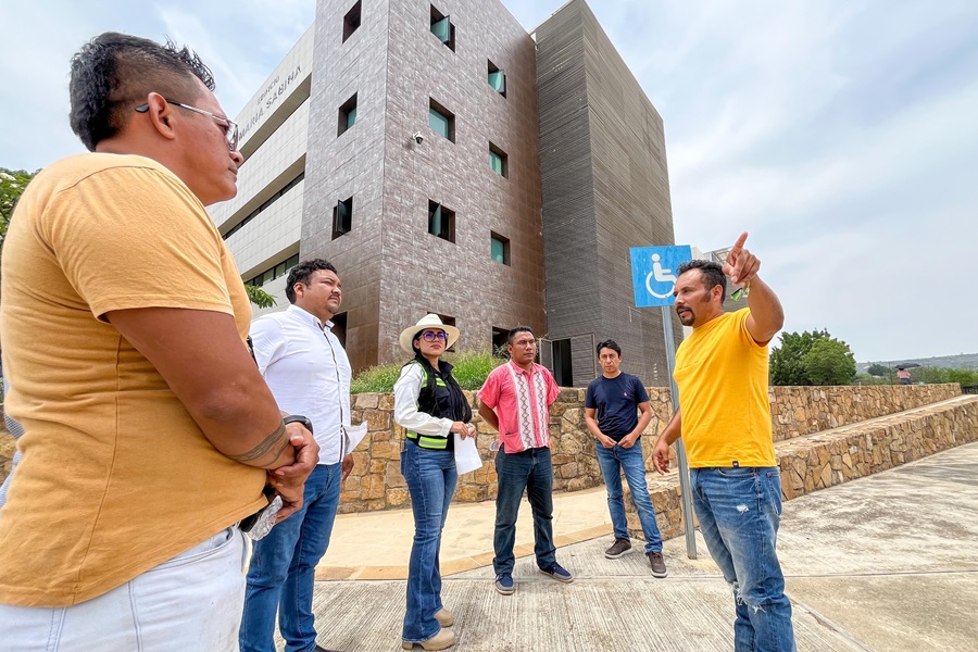 Inicia Coesfo acciones de Reforesta Oaxaca en Ciudad Judicial