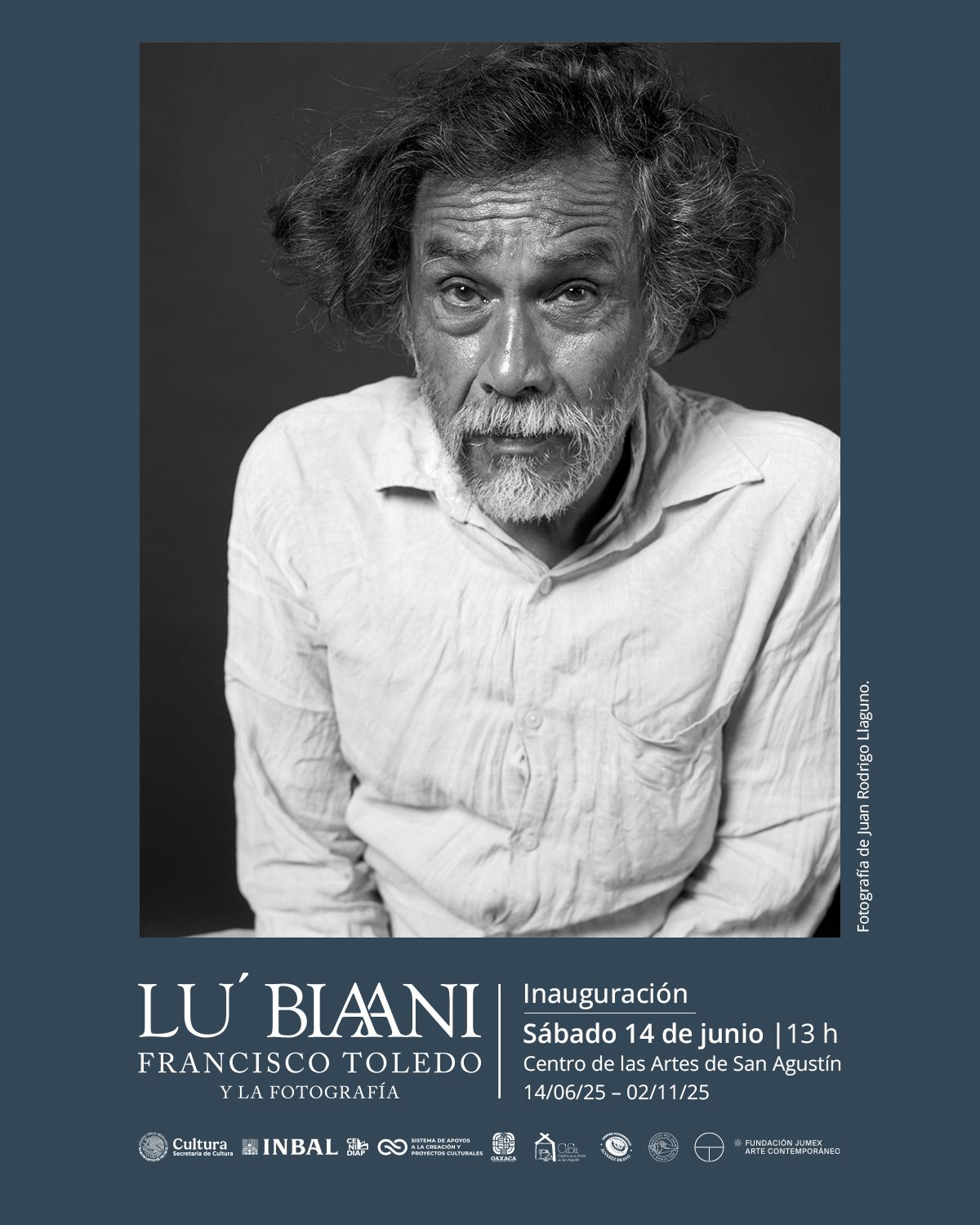 Lu’ Biaani: Francisco Toledo y la fotografía se presenta en el CaSa, tras recorrer museos del país Lu’ Biaani: Francisco Toledo y la fotografía se presenta en el CaSa, tras recorrer museos del país