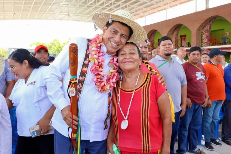 Salomón Jara da resultados en San Francisco del Mar y autoriza más de 33 mdp para obras