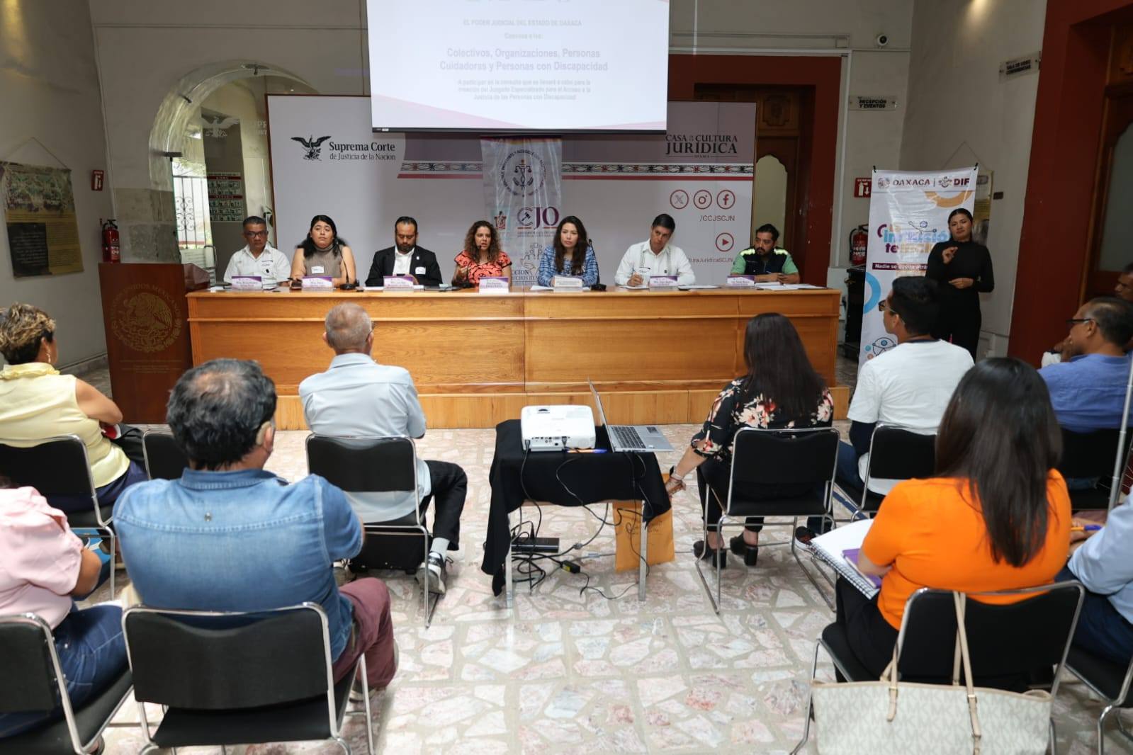 Escuchando al pueblo de Oaxaca, creará Poder Judicial el primer Juzgado Especializado para Personas con Discapacidad en el país Escuchando al pueblo de Oaxaca, creará Poder Judicial el primer Juzgado Especializado para Personas con Discapacidad en el país