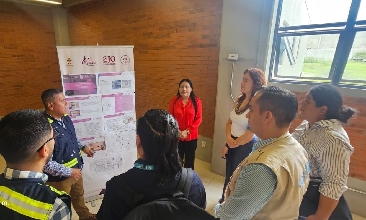 Con apoyo de UNICEF y ODI, avanza la creación de Sala  de Audiencias especializada en el Poder Judicial de Oaxaca