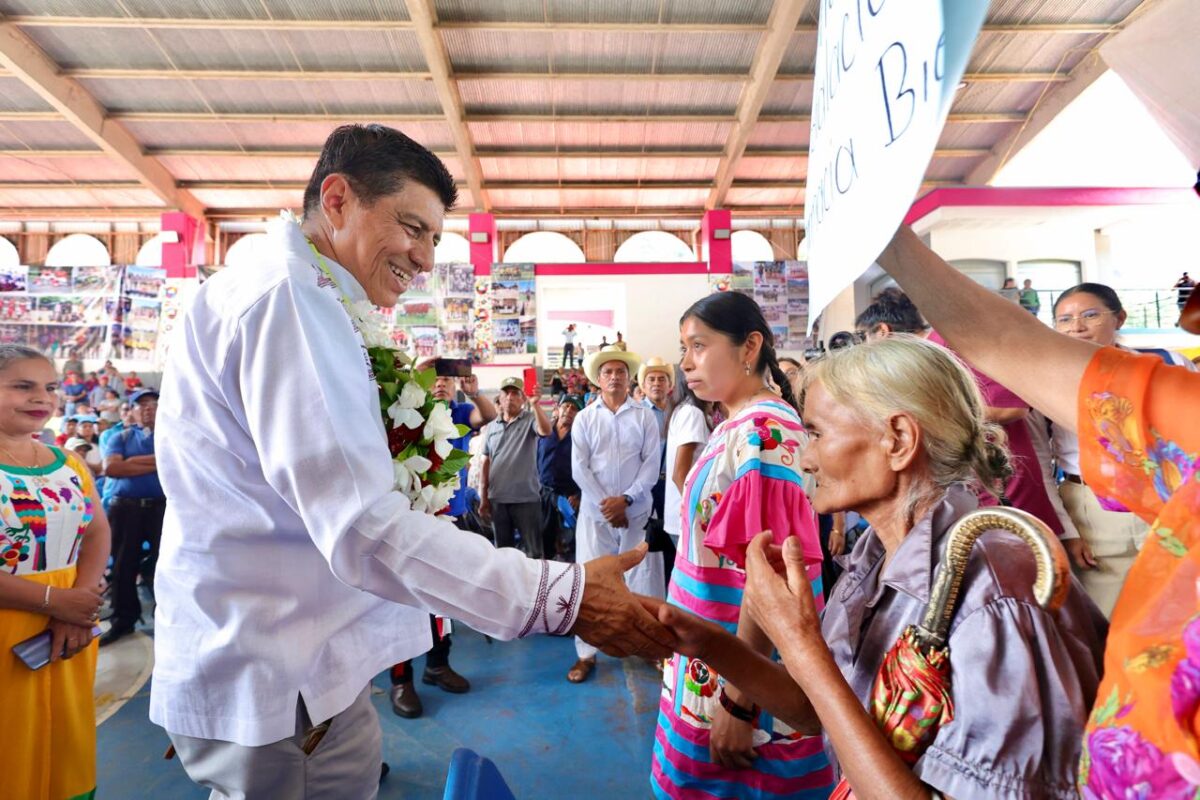 Destino Gobierno de la Primavera Oaxaqueña 11 mdp para mejorar la calidad de vida de Santa María la Asunción