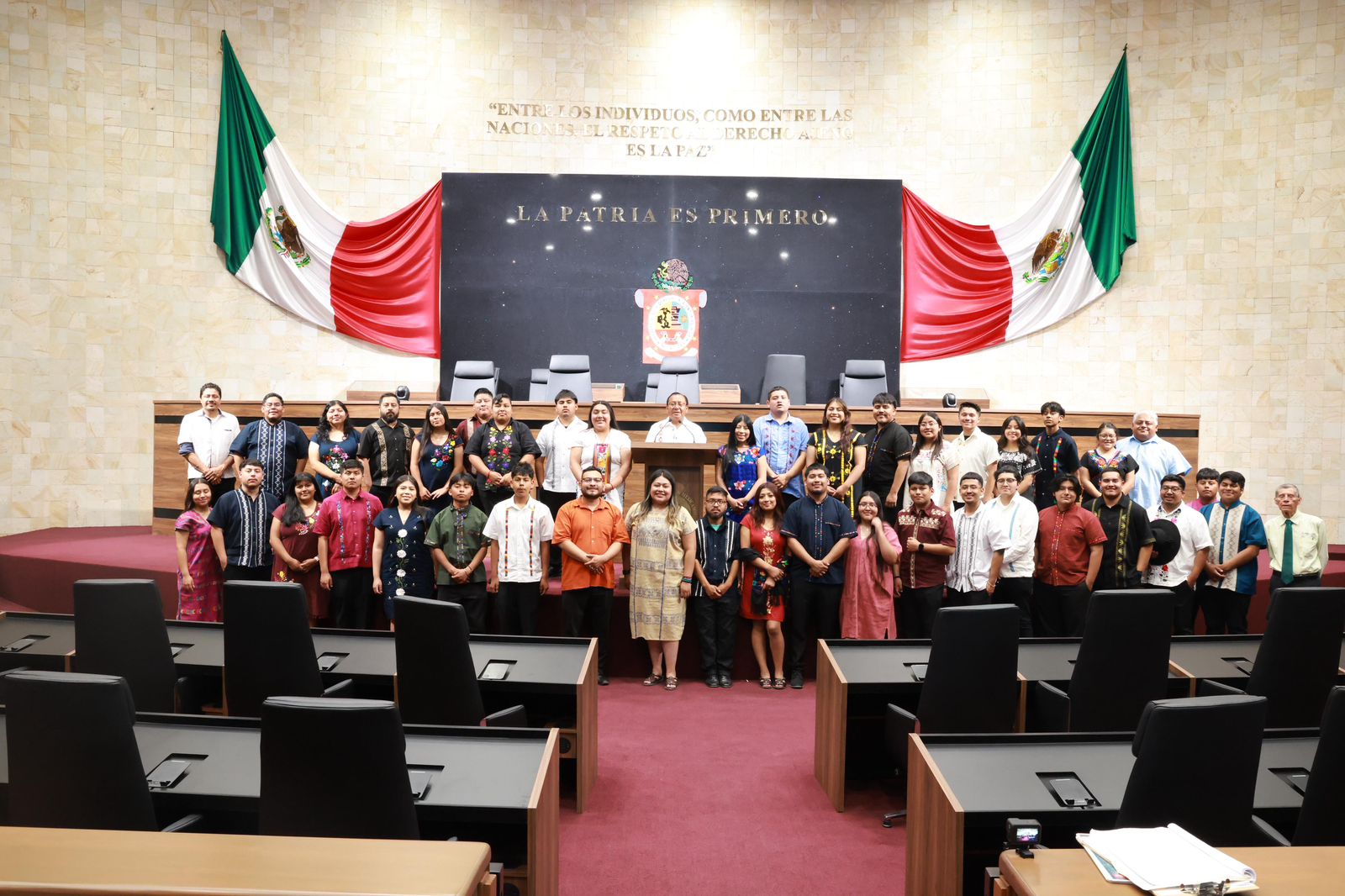 Congreso del Estado abre sus puertas al talento musical de la Delegación Migrante Congreso del Estado abre sus puertas al talento musical de la Delegación Migrante
