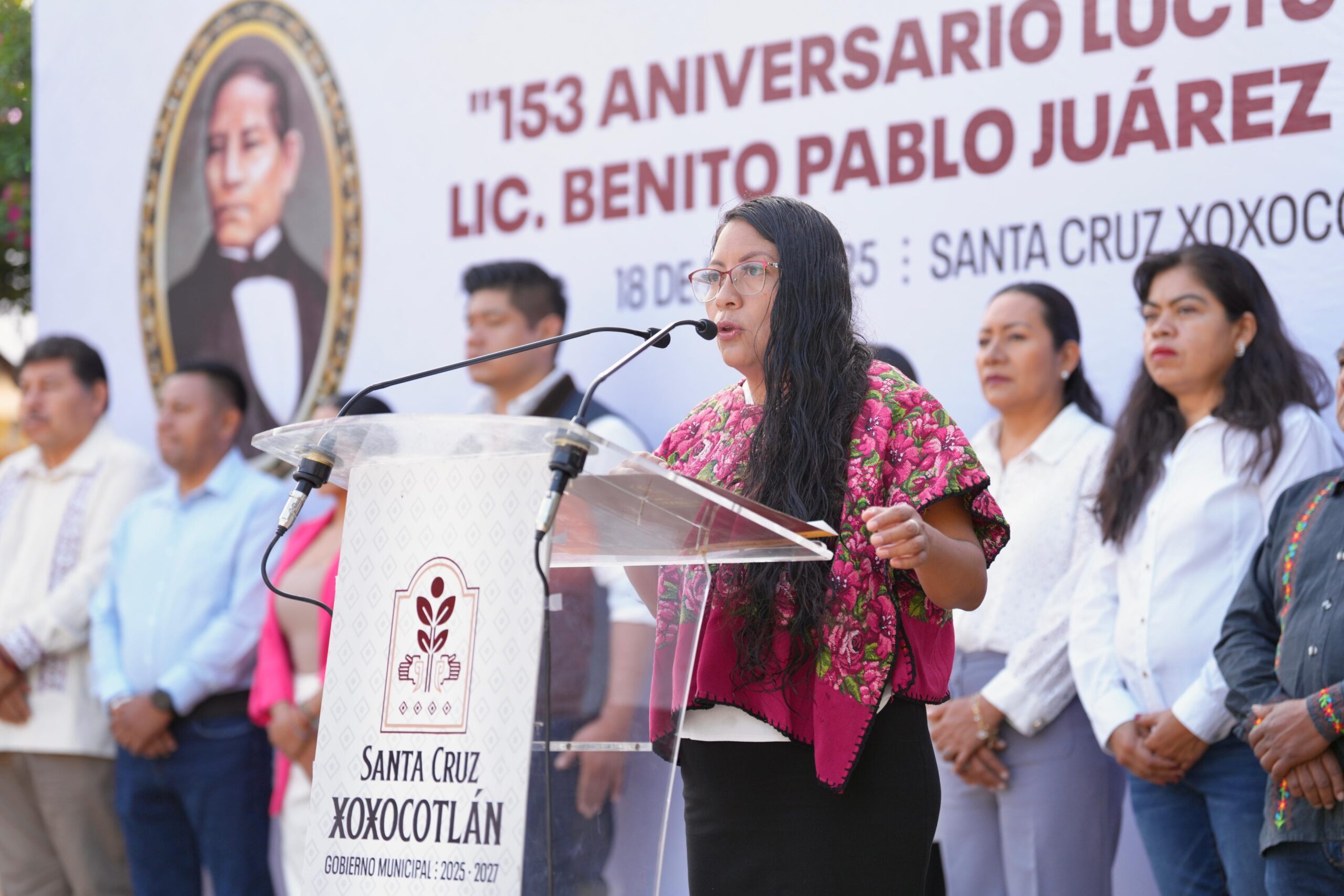 Destaca Nancy Benítez rectitud y convicción de Benito Juárez en su 153 aniversario luctuoso Destaca Nancy Benítez rectitud y convicción de Benito Juárez en su 153 aniversario luctuoso
