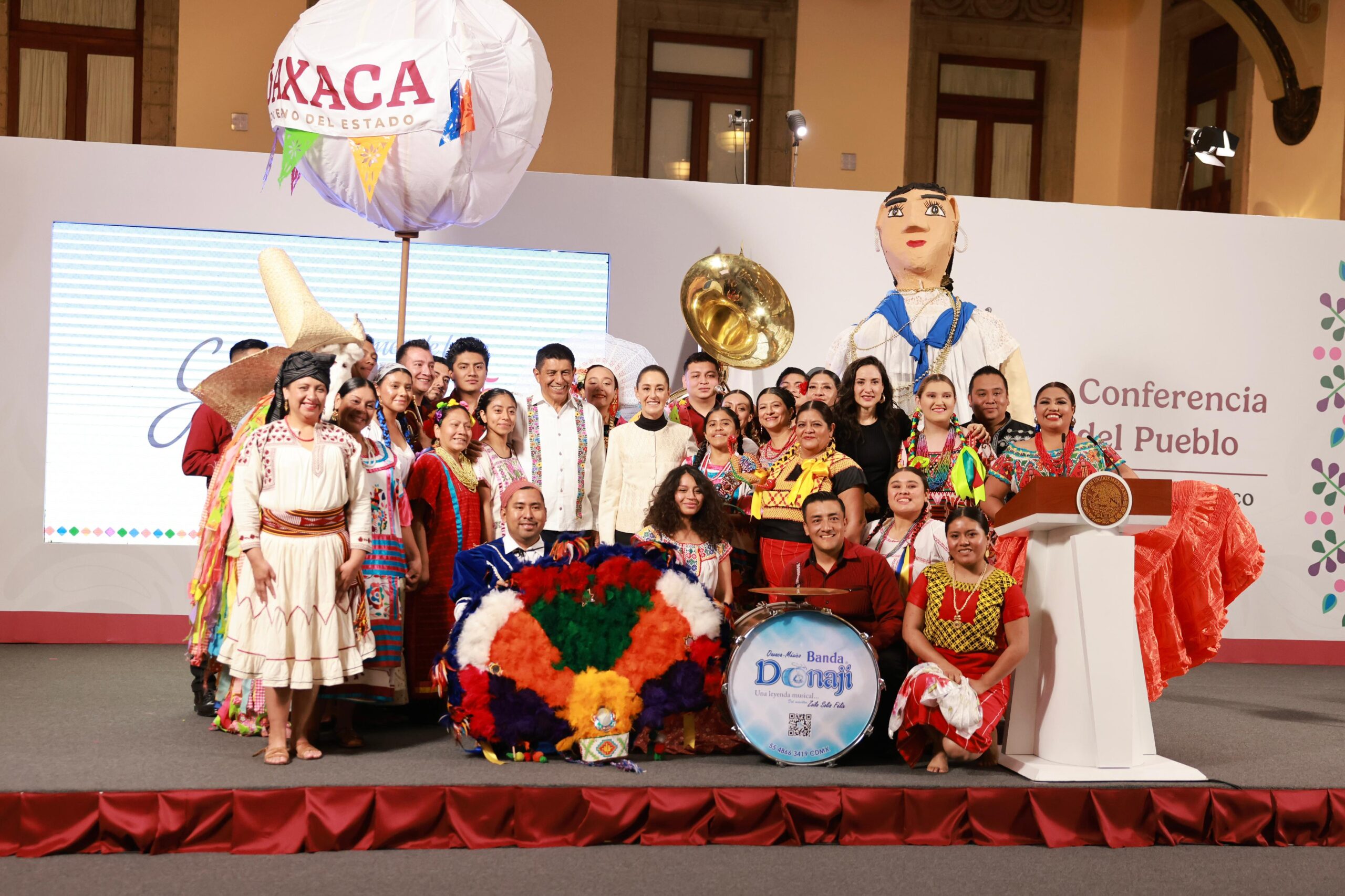 Llega al Palacio Nacional la herencia ancestral y alegría de la Guelaguetza 2025 Llega al Palacio Nacional la herencia ancestral y alegría de la Guelaguetza 2025