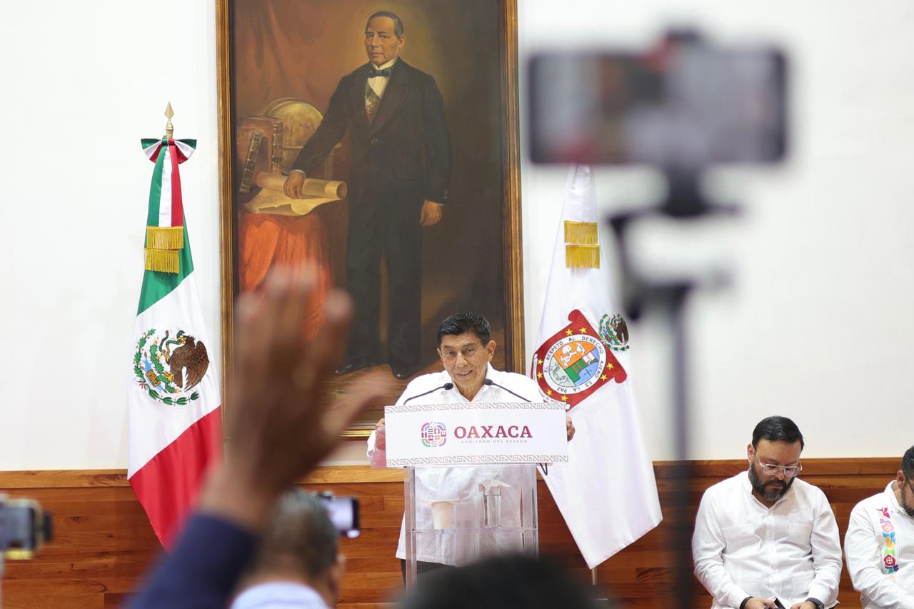 Ratifica Gobierno de Oaxaca apoyo total a Presidenta Claudia Sheinbaum ya la transformación del país Ratifica Gobierno de Oaxaca apoyo total a Presidenta Claudia Sheinbaum ya la transformación del país