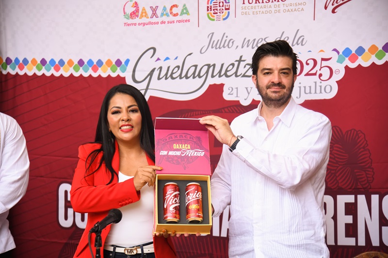 Presenta Sectur Oaxaca y Grupo Modelo edición especial del latón Victoria de la Guelaguetza 2025 Presenta Sectur Oaxaca y Grupo Modelo edición especial del latón Victoria de la Guelaguetza 2025