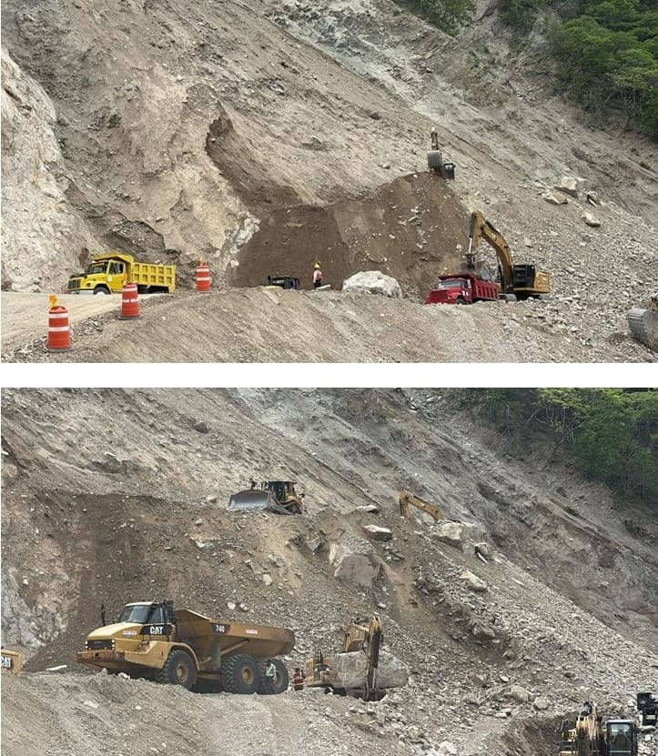 Sin interrupciones, continúan trabajos para rehabilitación del paso en autopista Mitla-Tehuantepec: Sego Sin interrupciones, continúan trabajos para rehabilitación del paso en autopista Mitla-Tehuantepec: Sego