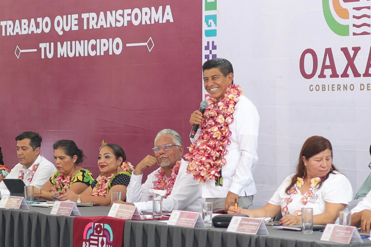 Transformará Gobierno de Oaxaca a Santiago Laollaga con obra hídrica Transformará Gobierno de Oaxaca a Santiago Laollaga con obra hídrica