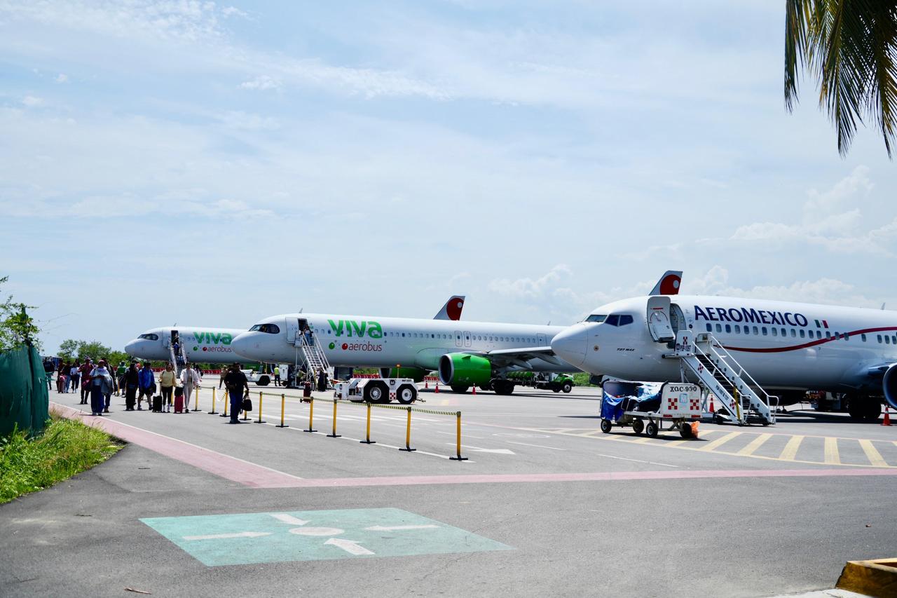 Crece tráfico aéreo en aeropuertos de Oaxaca durante el mes de julio: Sectur Crece tráfico aéreo en aeropuertos de Oaxaca durante el mes de julio: Sectur