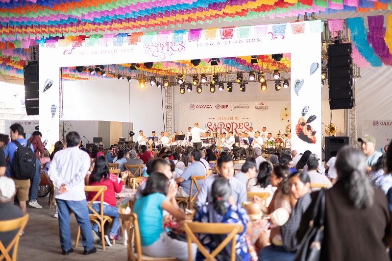 ”Desde mis raíces con sus sabores” cautivó paladares de personas oaxaqueñas y visitantes