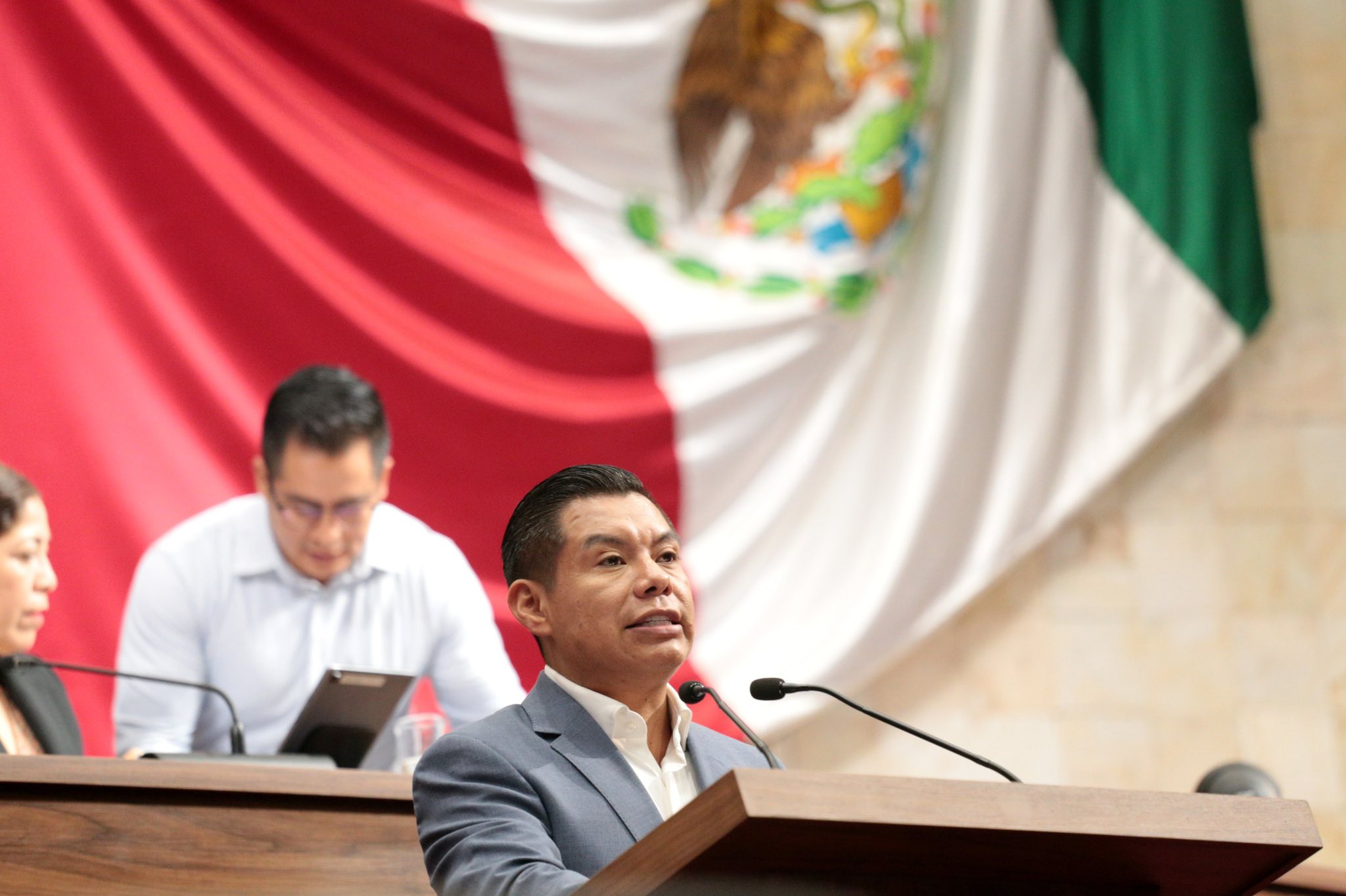 Nombre de “Demetrio Vallejo Martínez”, será inscrito con letras de oro en el Muro de Honor del Congreso del Estado Nombre de “Demetrio Vallejo Martínez”, será inscrito con letras de oro en el Muro de Honor del Congreso del Estado